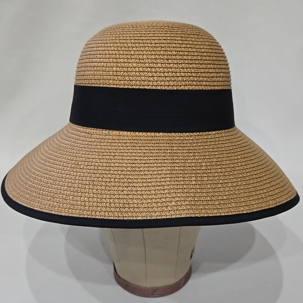 Magid Hats Straw Sun Hat Coastal Bonnet‎ Wide Brim Beach Travel - Picture 9 of 16